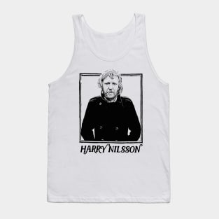 Harry Nilsson \/\/ Retro Faded Style Tank Top